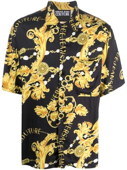 Versace Jeans Couture: Рубашка с принтом 