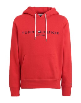 Tommy Hilfiger: Оранжевая толстовка 