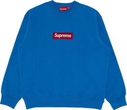 Supreme: Голубая толстовка  Box Logo