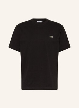 Lacoste: Чёрная футболка 