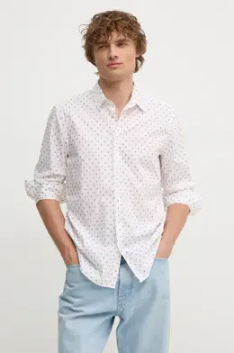 Sisley: Хлопковая рубашка 