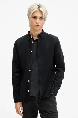 Allsaints: Хлопковая рубашка 