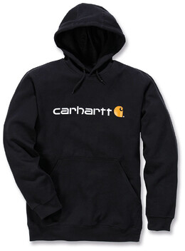 Carhartt: Чёрная толстовка 