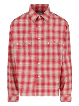 RHUDE: Красная рубашка 