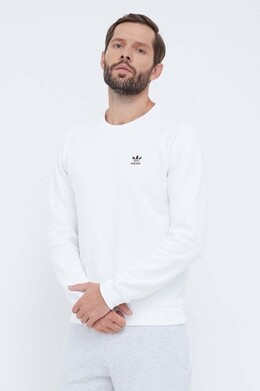 Adidas: Белая толстовка  Originals