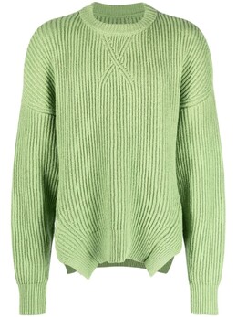Jil Sander: Зелёный свитер 