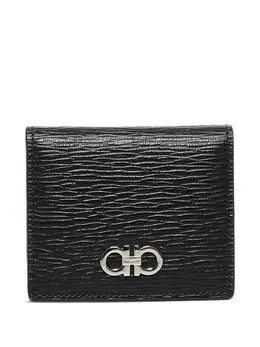 Ferragamo: Чёрный картхолдер 