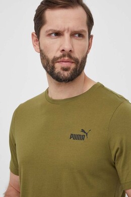 PUMA: Зелёная футболка 
