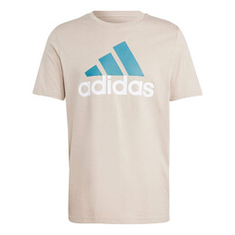Adidas: Бежевая футболка  Essentials
