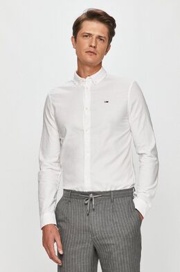 Tommy Jeans: Белая рубашка 