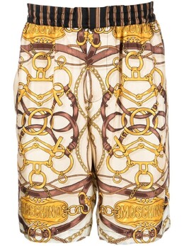 Moschino: Шёлковые шорты  Teddy