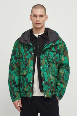 The North Face: Зелёный плащ 
