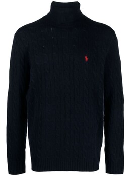 Polo Ralph Lauren: Синий свитер 