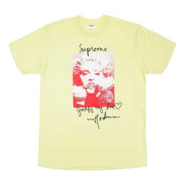 Supreme: Жёлтая футболка  Madonna