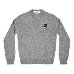 Comme Des Garçons Play: Свитер с v-образным вырезом 
