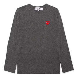 Comme Des Garçons Play: Базовый свитер 