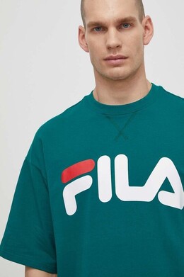 Fila: Зелёная футболка 