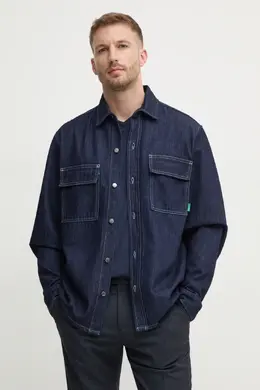 United Colors Of Benetton: Джинсовая рубашка 