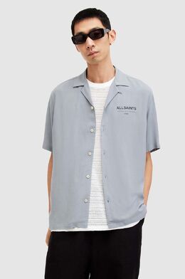 Allsaints: Серая рубашка 