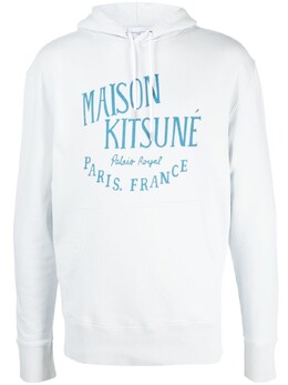 Maison Kitsuné: Синяя толстовка 