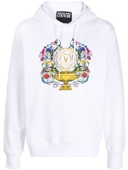 Versace Jeans Couture: Белая толстовка 