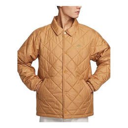 Nike: Коричневая куртка  Therma