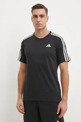 adidas Performance: Чёрная футболка 