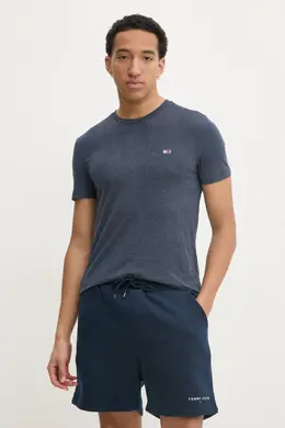Tommy Jeans: Синяя футболка 