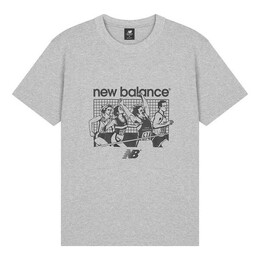 New Balance: Чёрная футболка 