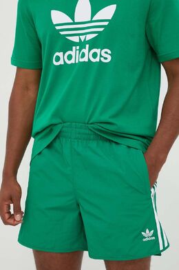 Adidas Originals: Зелёные шорты 