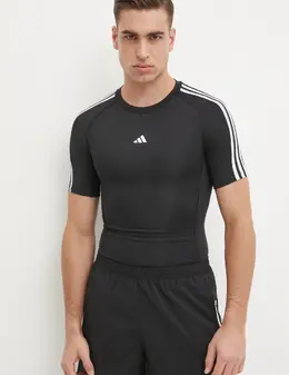 adidas Performance: Чёрная футболка 