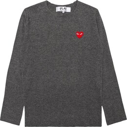 Comme Des Garçons Play: Красный свитер  Heart