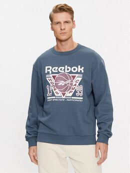 Reebok: Синяя толстовка 