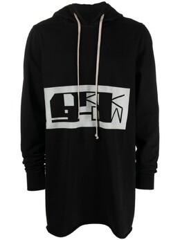 Rick Owens Drkshdw: Чёрная толстовка 