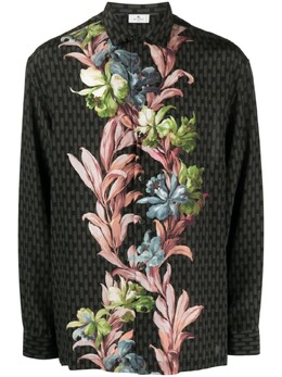 Etro: Шёлковая рубашка 