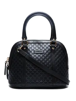 Gucci Pre-Owned: Чёрная сумка 