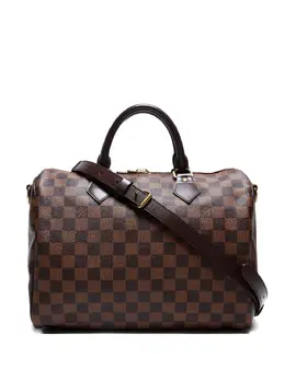 Louis Vuitton Pre-Owned: Коричневая сумка 