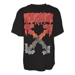 Off-White: Красная футболка  Marker