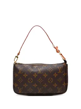 Louis Vuitton Pre-Owned: Коричневая сумка 