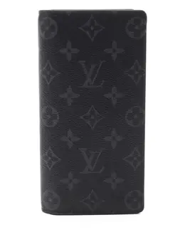 Louis Vuitton Pre-Owned: Чёрный кошелёк 