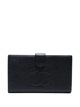 CHANEL Pre-Owned: Чёрный кошелёк 