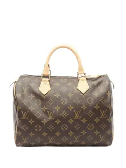 Louis Vuitton Pre-Owned: Коричневая сумка 