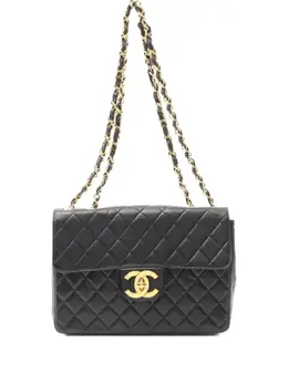 CHANEL Pre-Owned: Чёрная сумка 