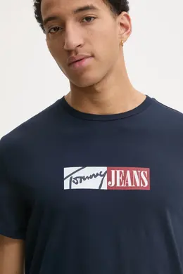 Tommy Jeans: Хлопковая футболка 