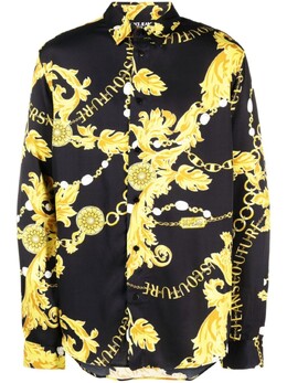 Versace Jeans Couture: Рубашка с длинным рукавом 