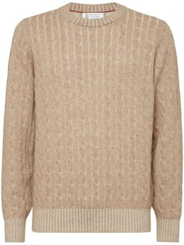 Brunello Cucinelli: Бежевый свитер 