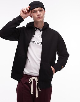 Carhartt WIP: Чёрная толстовка  Chase
