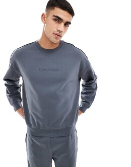 Calvin Klein: Синяя толстовка 