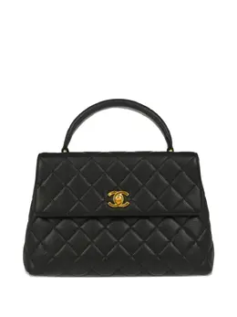 CHANEL Pre-Owned: Чёрная сумка 