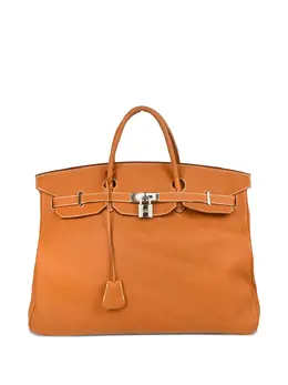 Hermès Pre-Owned: Оранжевая сумка 